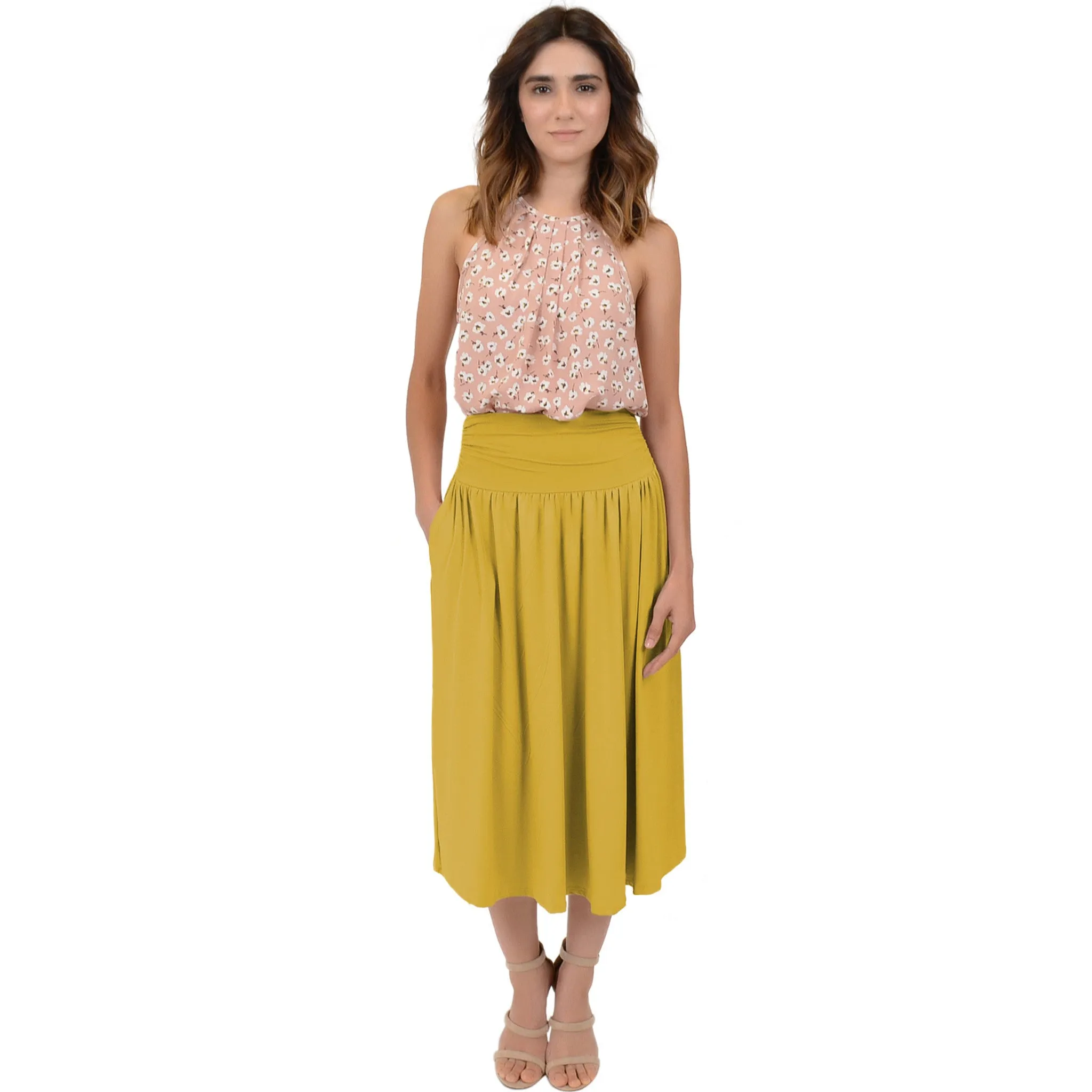 Women’s Midi Pocket Skirt