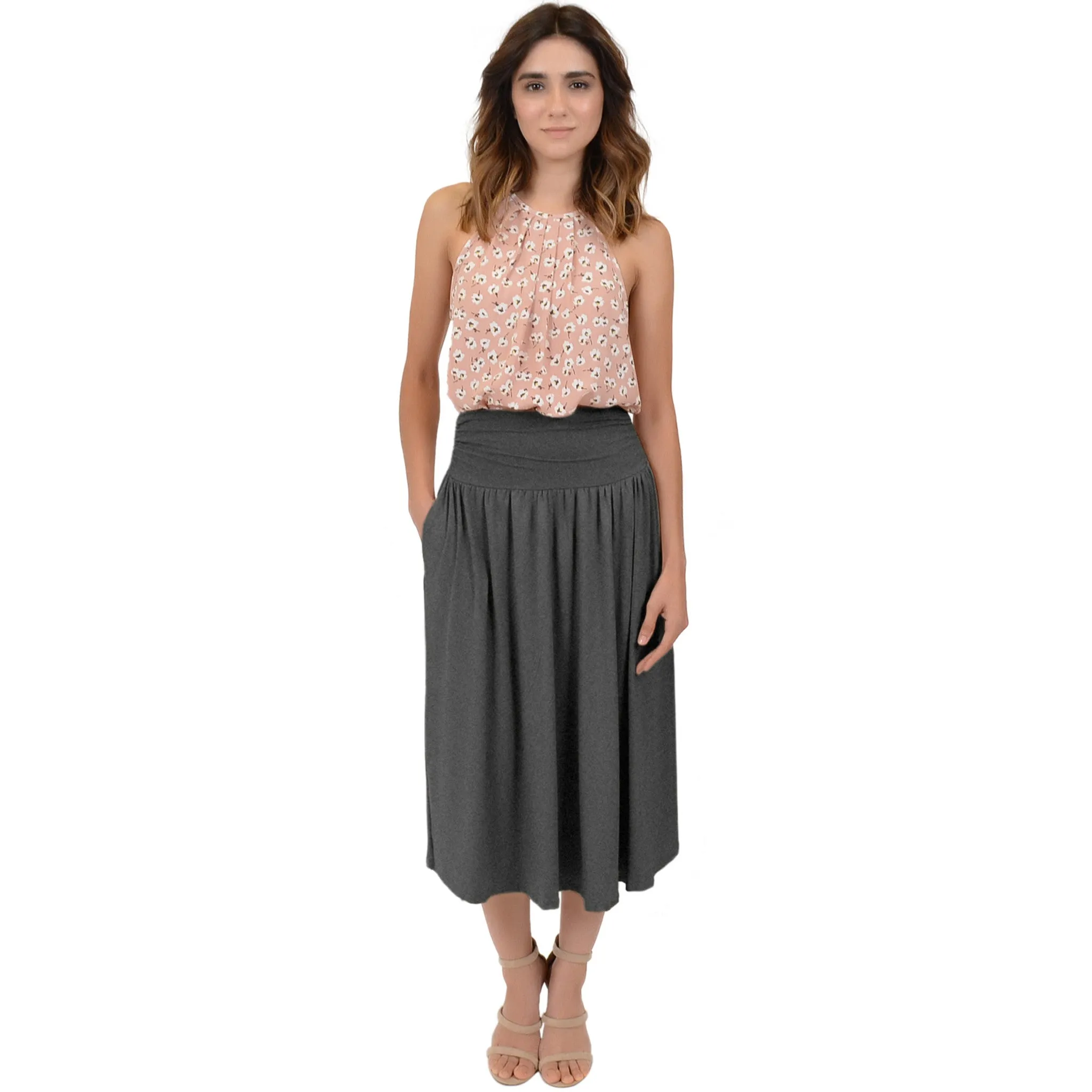 Women’s Midi Pocket Skirt