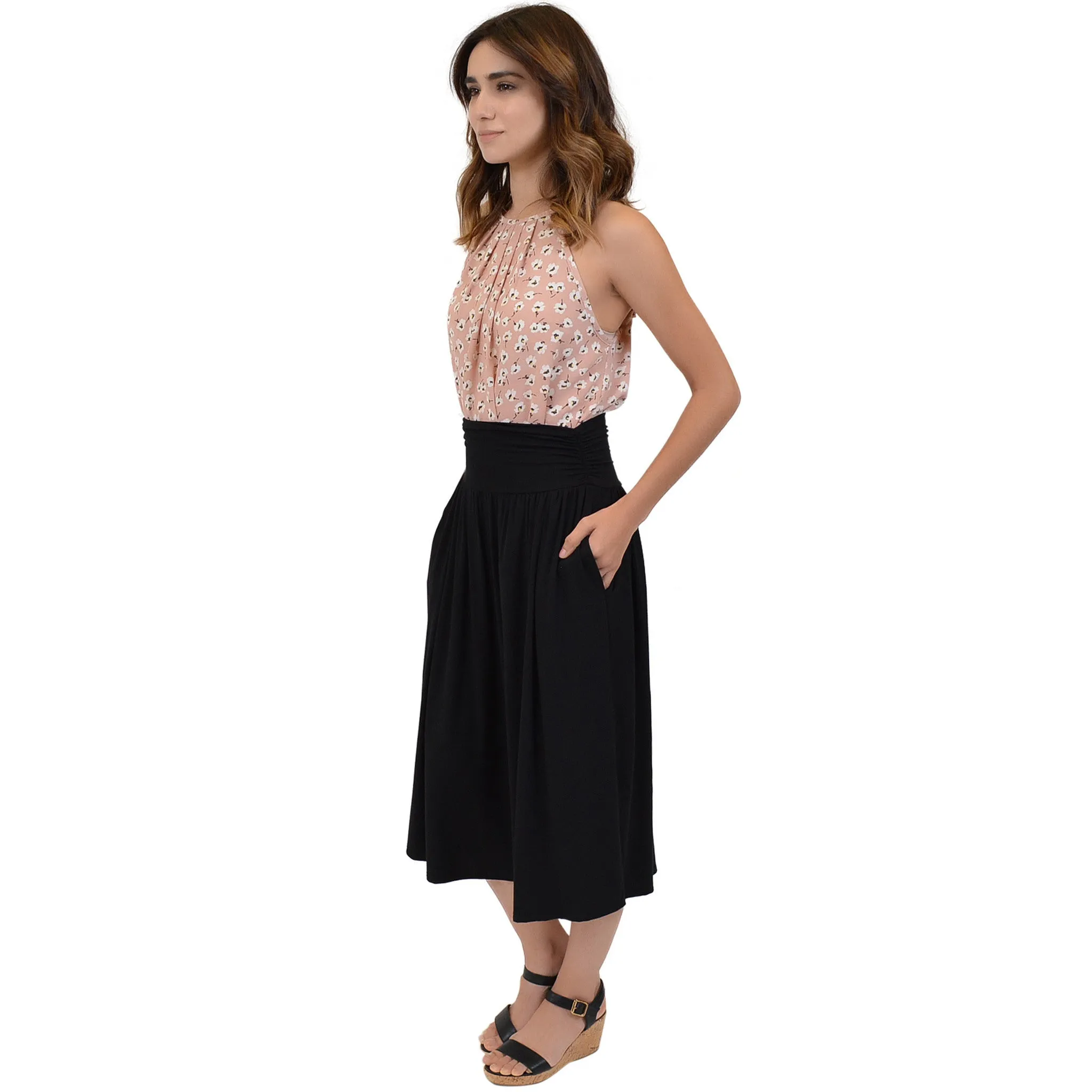 Women’s Midi Pocket Skirt