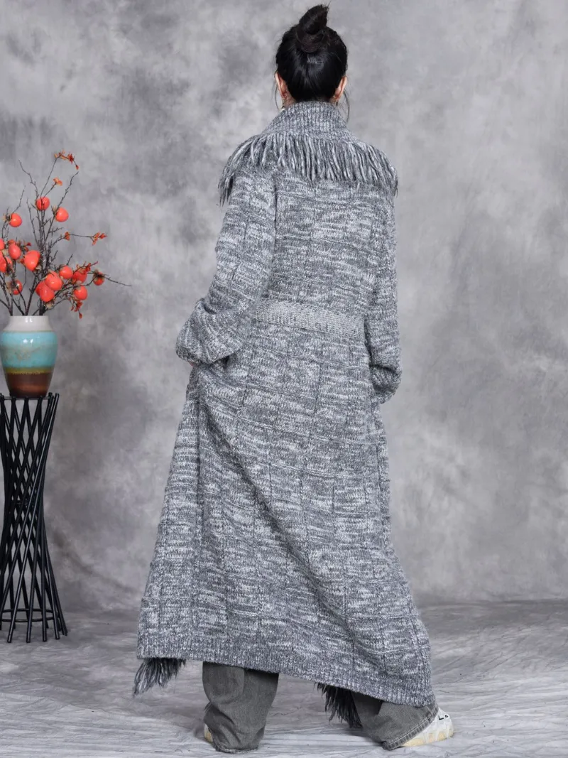 Women’s Stylish Belted Fashionable Wool Coat
