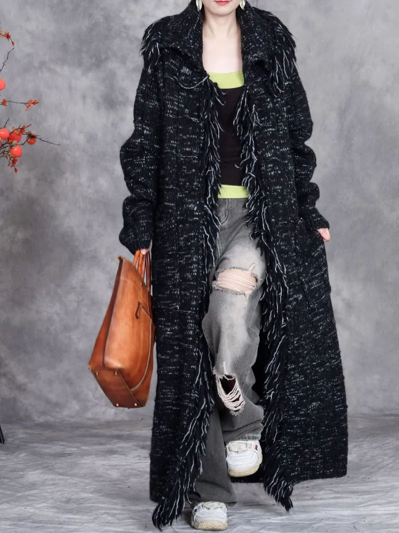 Women’s Stylish Belted Fashionable Wool Coat
