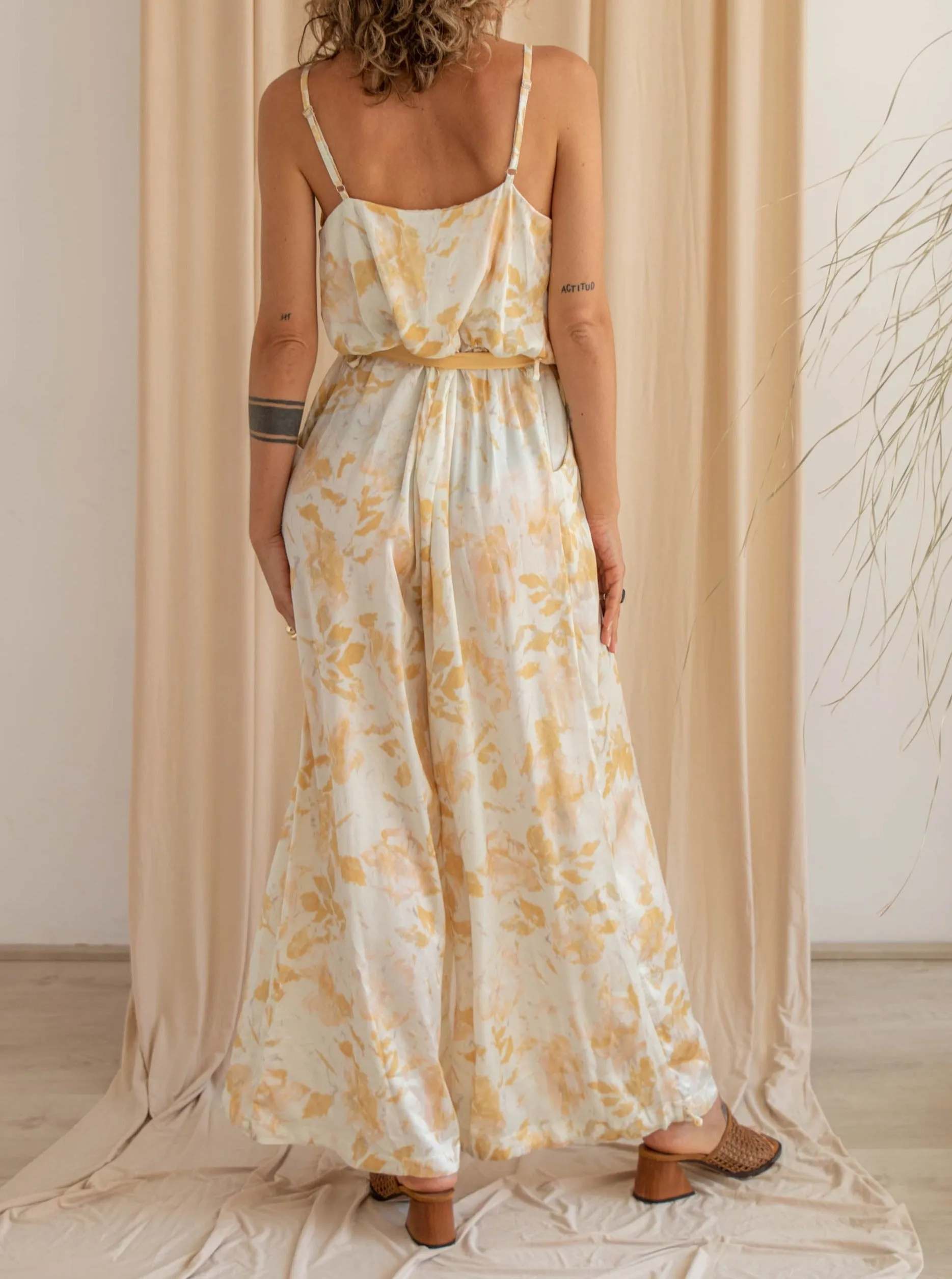 WRAP JUMPSUIT | PRINT