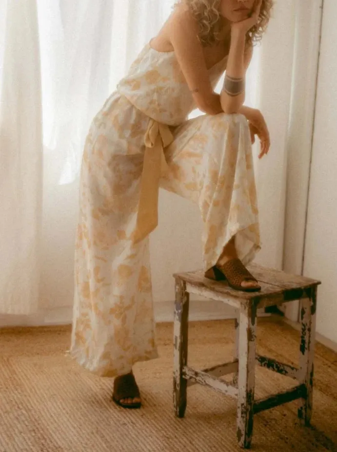 WRAP JUMPSUIT | PRINT