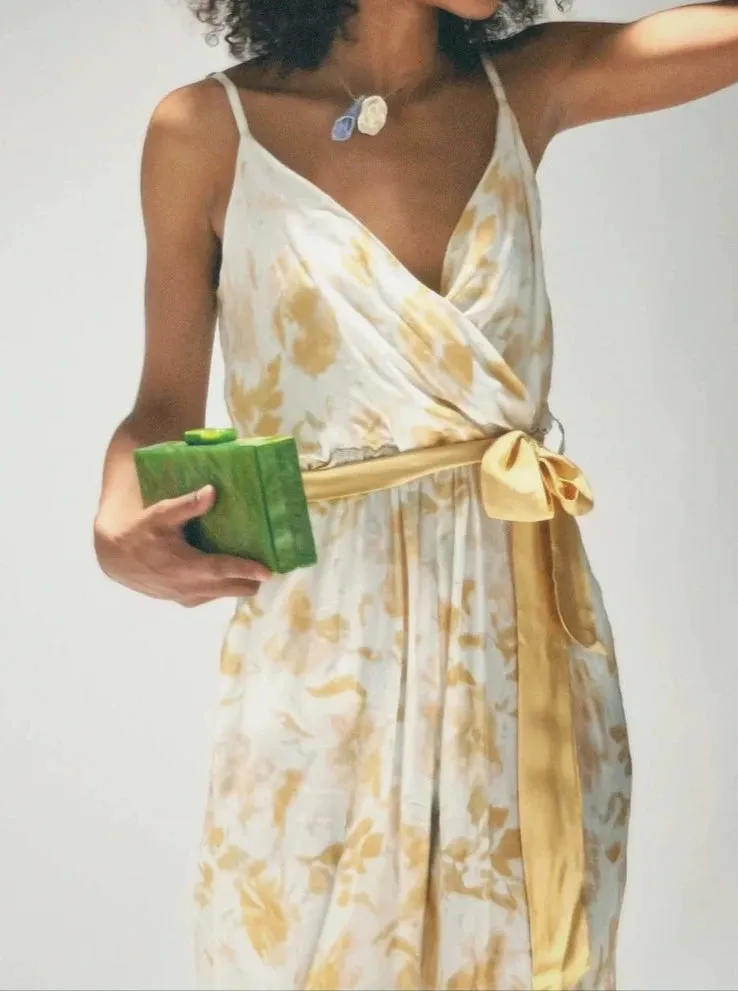 WRAP JUMPSUIT | PRINT