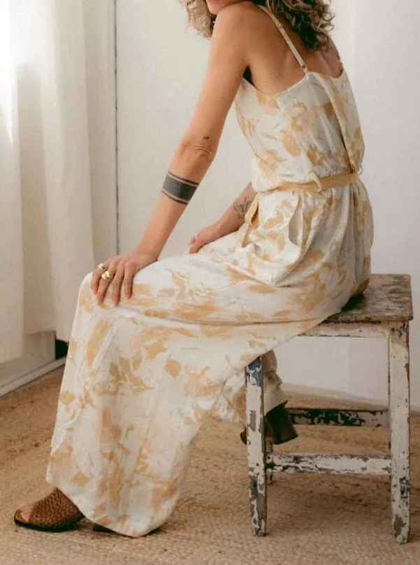 WRAP JUMPSUIT | PRINT